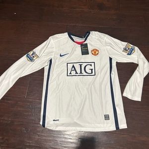 Ronaldo Man United jersey size large